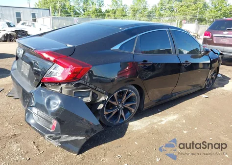 2020 Honda Civic Sport z USA, uszkodzony, nr VIN 2HGFC2F83LH502125